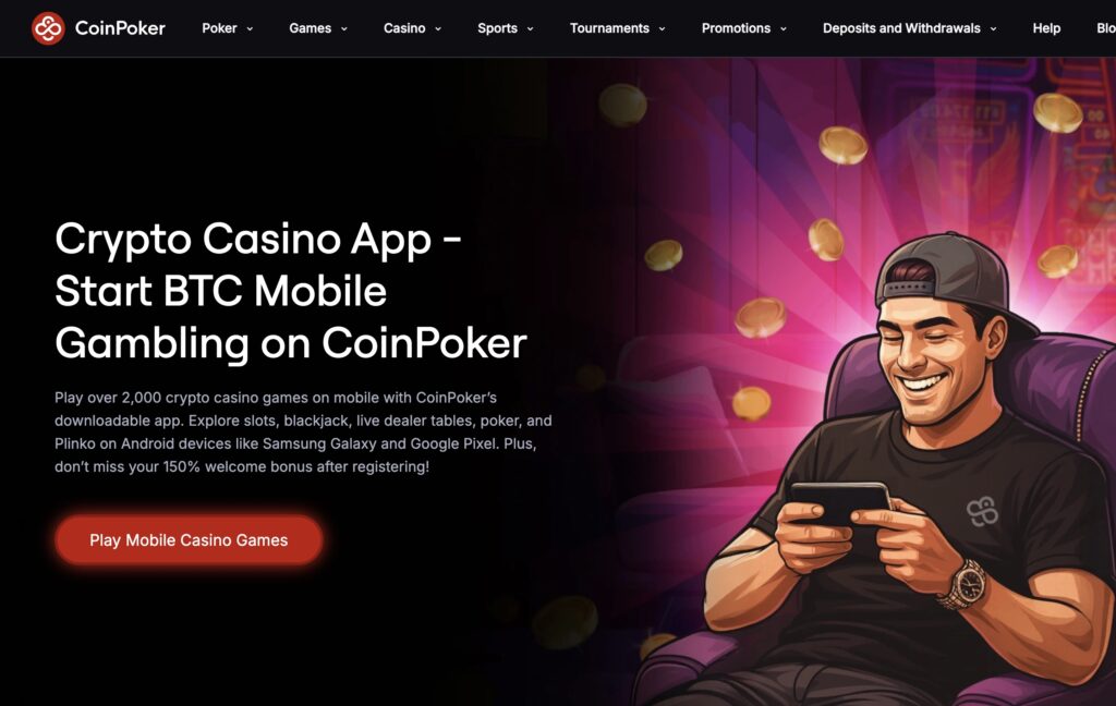CoinPoker Online Casino in California